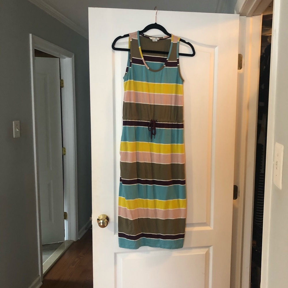 Striped Boden midi dress